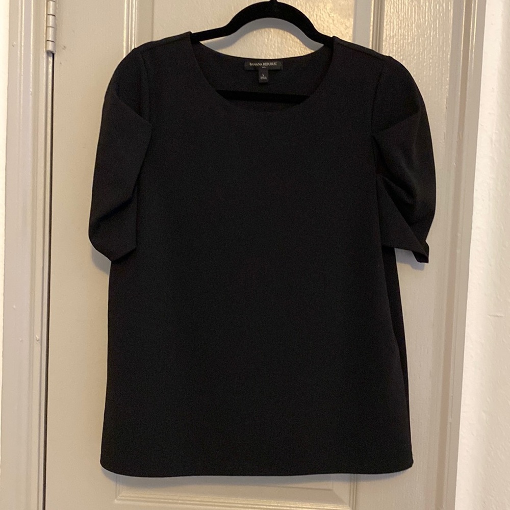 Black business blouse
